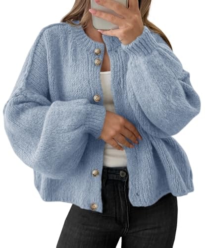 Saodimallsu Women's Oversized Chunky Cardigan Sweater: $28.48