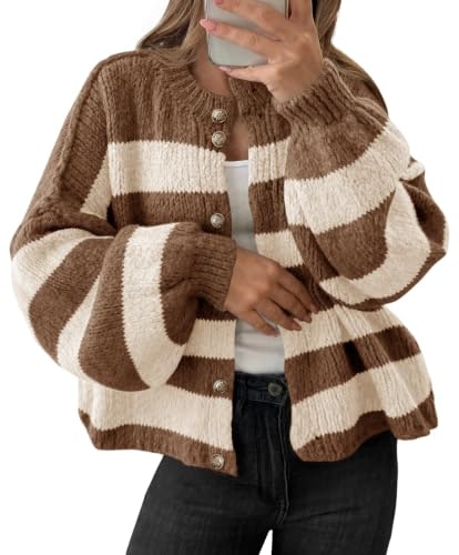 Saodimallsu Women's Oversized Chunky Cardigan Sweater: $34.97 Saodimallsu Women's Oversized Chunky Cardigan Sweater: $34.97