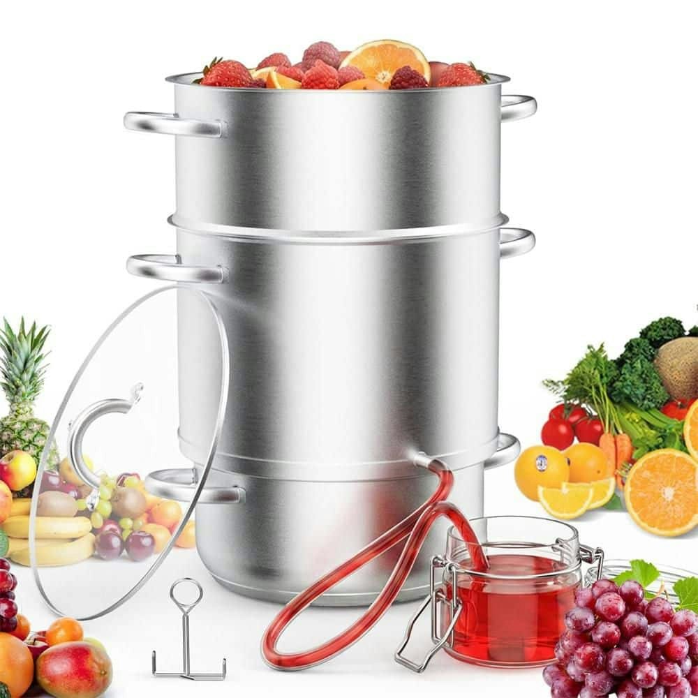 3-Tier 11-Quart Stainless Steel Steamer and Stock Pot Set: $67.99 3-Tier 11-Quart Stainless Steel Steamer and Stock Pot Set: $67.99