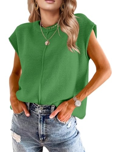 Seiciviy Women's Short Sleeve Sweater Vest: $19.97 Seiciviy Women's Short Sleeve Sweater Vest: $19.97