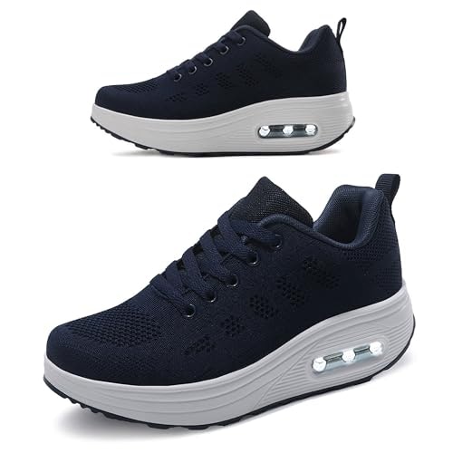 Ruideng Women's Thick Sole Platform Walking Sneakers: $33.99 Ruideng Women's Thick Sole Platform Walking Sneakers: $33.99