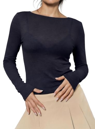 Evaless Women's Wool Blend Long Sleeve Top: $13.98 Evaless Women's Wool Blend Long Sleeve Top: $13.98