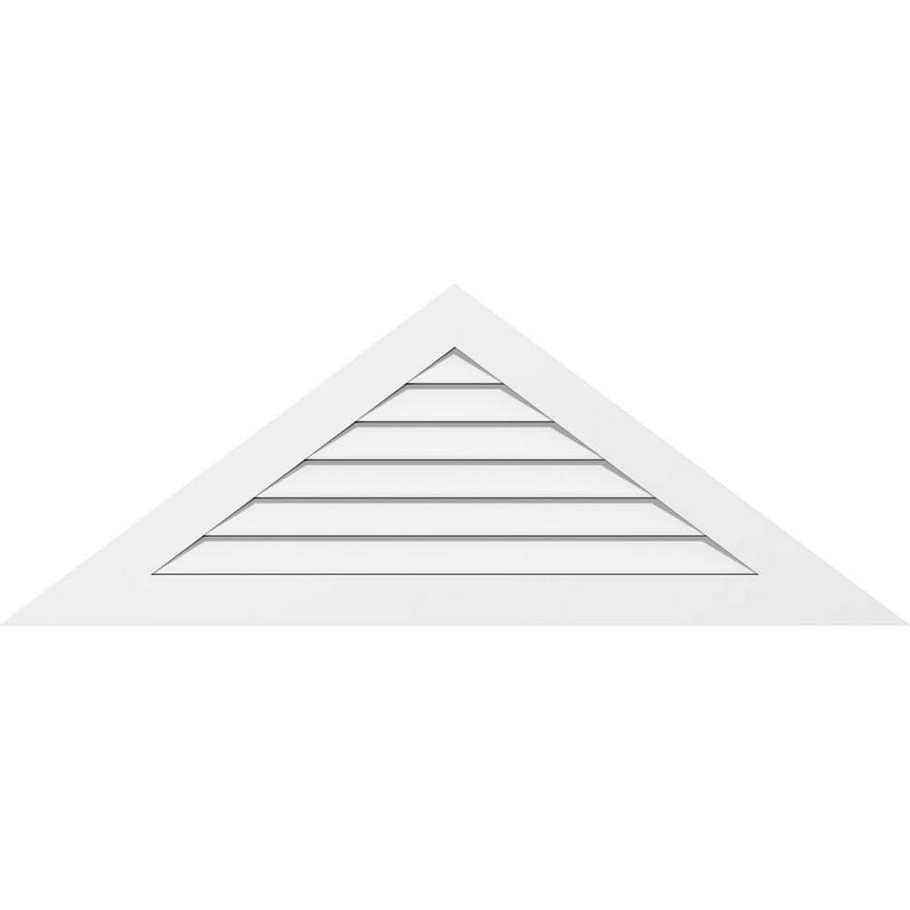 66" x 27.5" Triangle Surface Mount PVC Gable Vent: $255.99 66" x 27.5" Triangle Surface Mount PVC Gable Vent: $255.99