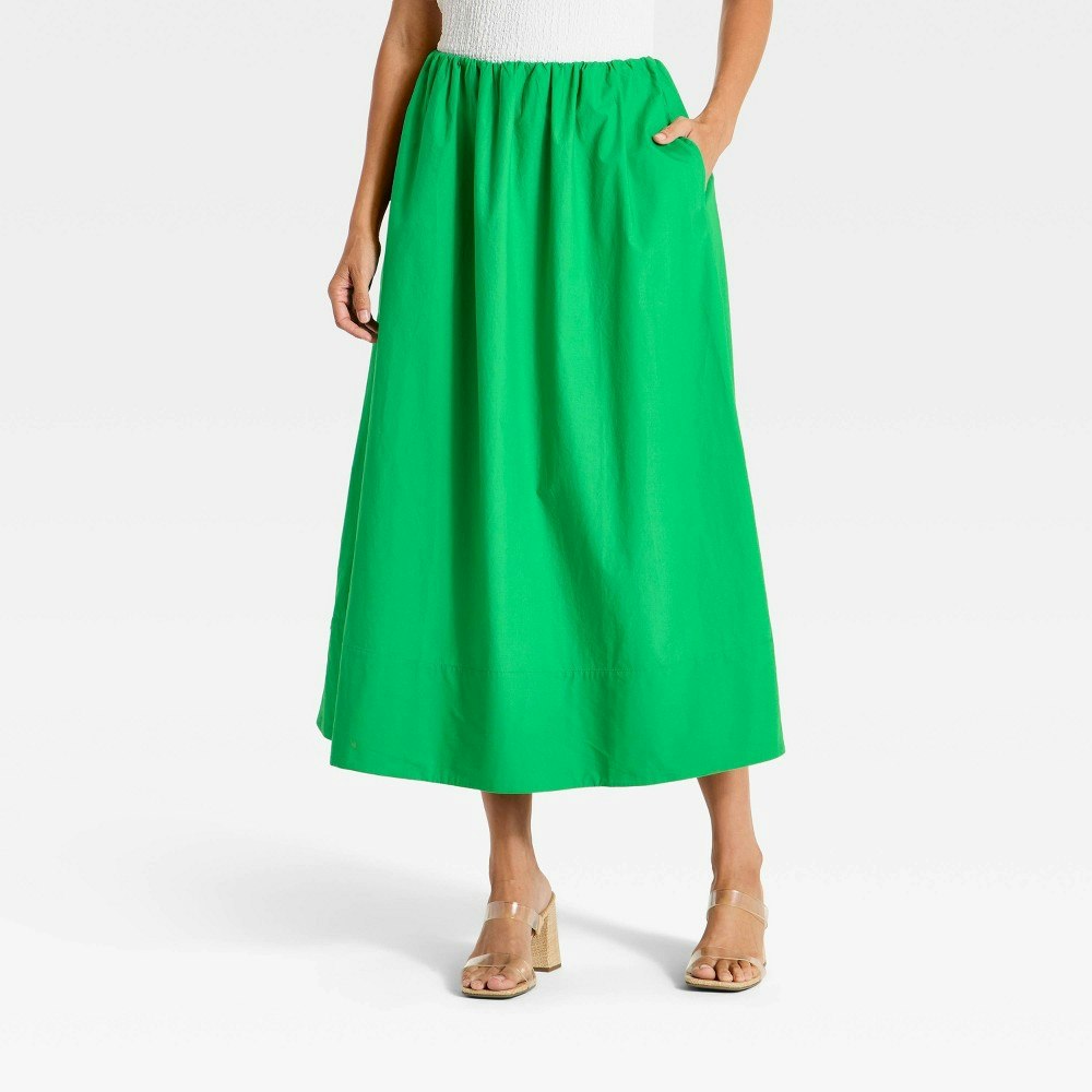 Women's Pull-On Midi Skirt: $30 Women's Pull-On Midi Skirt: $30