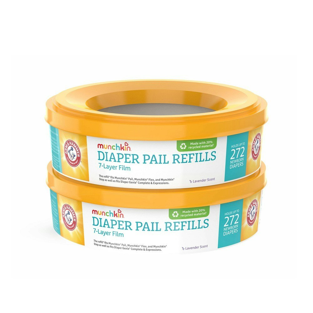 Munchkin Arm & Hammer Diaper Pail Refill Rings 2-Pack: $13.95 Munchkin Arm & Hammer Diaper Pail Refill Rings 2-Pack: $13.95