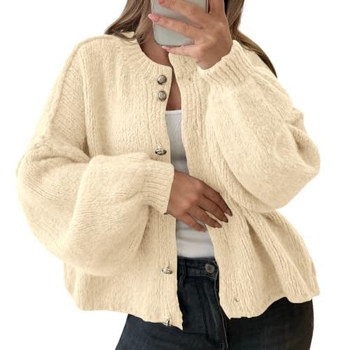 Saodimallsu Women's Oversized Chunky Cardigan Sweater: $29.98