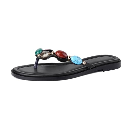 Charmust Women's Jeweled Thong Sandals: $29.99 Charmust Women's Jeweled Thong Sandals: $29.99