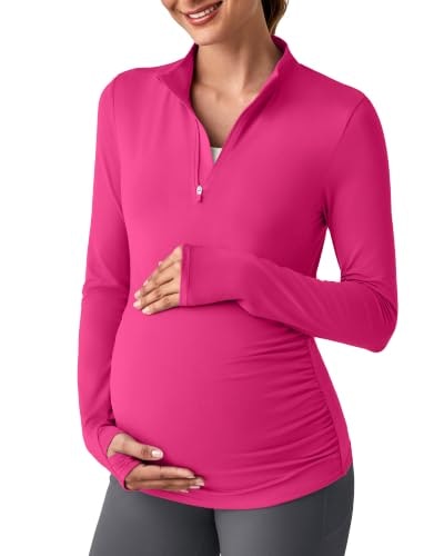 G4Free Long Sleeve Side Ruched Maternity Top: $23.79 G4Free Long Sleeve Side Ruched Maternity Top: $23.79