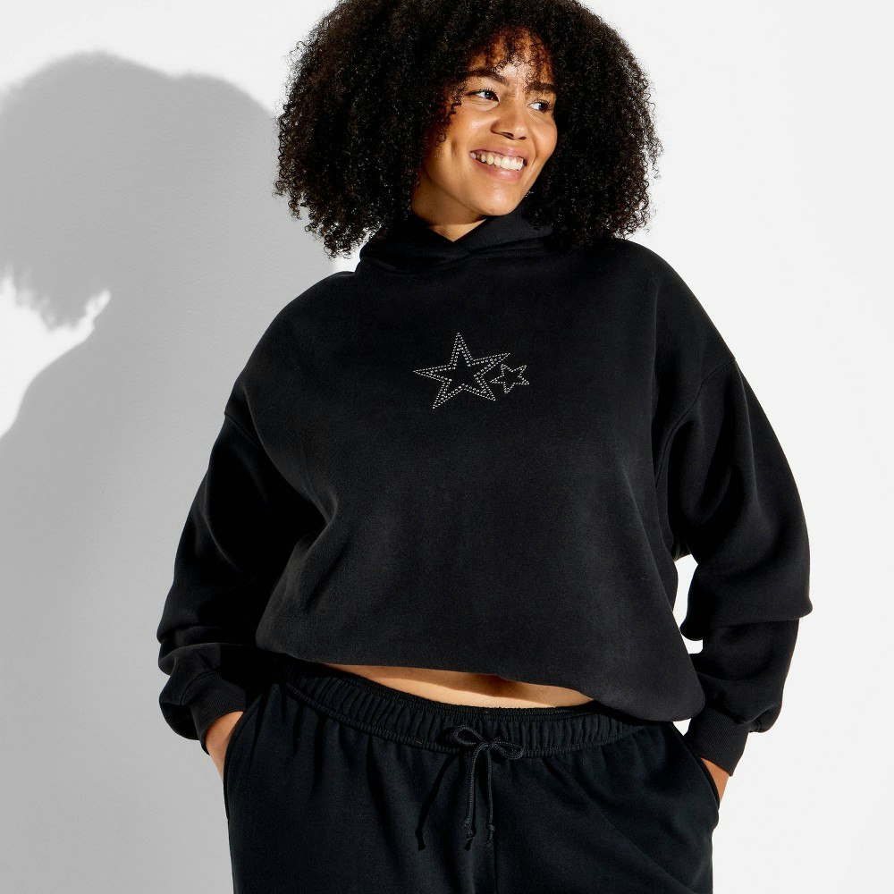 Wild Fable Women's Fleece Hoodie: $28 Wild Fable Women's Fleece Hoodie: $28