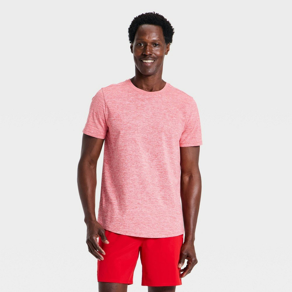 All In Motion Men's Short Sleeve Soft Stretch T-Shirt: $15 All In Motion Men's Short Sleeve Soft Stretch T-Shirt: $15