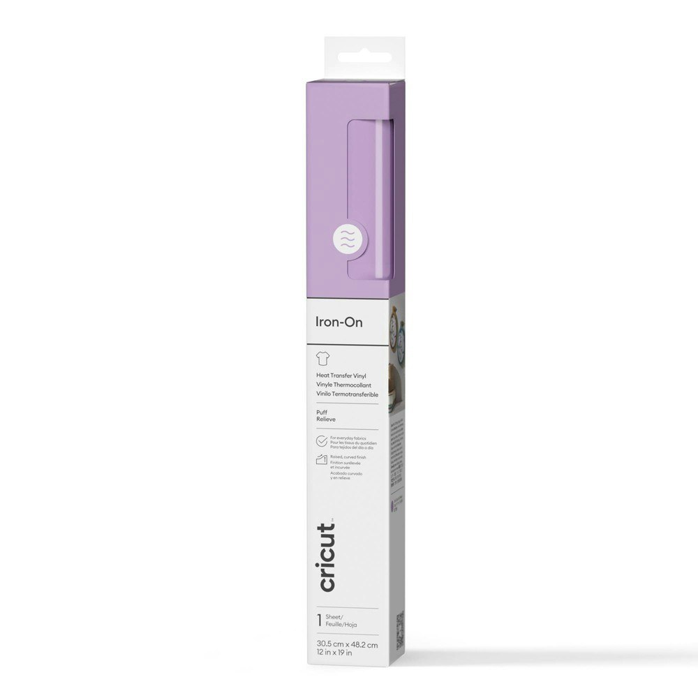 Cricut 12"x19" Puff Iron-On: $8.99 Cricut 12"x19" Puff Iron-On: $8.99