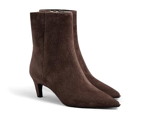 Coutgo Women's Kitten Heel Pointed Toe Ankle Boots: $39.98 Coutgo Women's Kitten Heel Pointed Toe Ankle Boots: $39.98