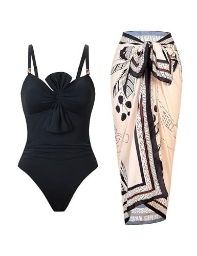 Yunidmeim Women's One-Piece Swimsuit and Cover Up Set: $37.39 Yunidmeim Women's One-Piece Swimsuit and Cover Up Set: $37.39