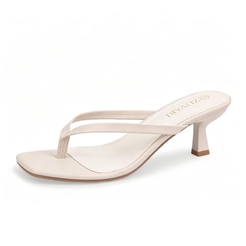 Zuvari Square Toe Kitten Heel Sandals: $30.59 Zuvari Square Toe Kitten Heel Sandals: $30.59