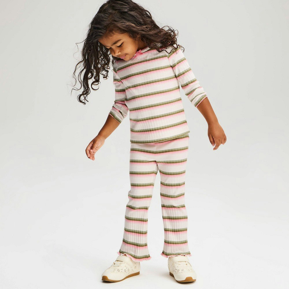 Cat & Jack Toddler Girls' Striped Flare Leggings: $6.40 Cat & Jack Toddler Girls' Striped Flare Leggings: $6.40
