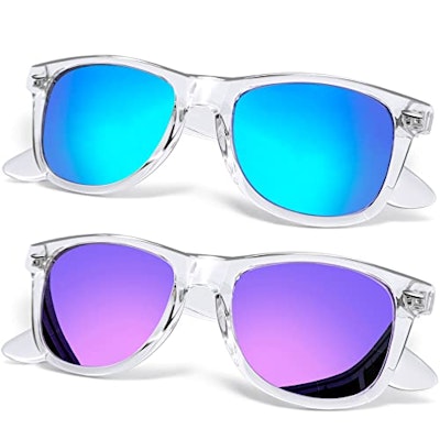 Joopin Square Polarized Sunglasses 2-Pack for $14 + free shipping w/ Prime