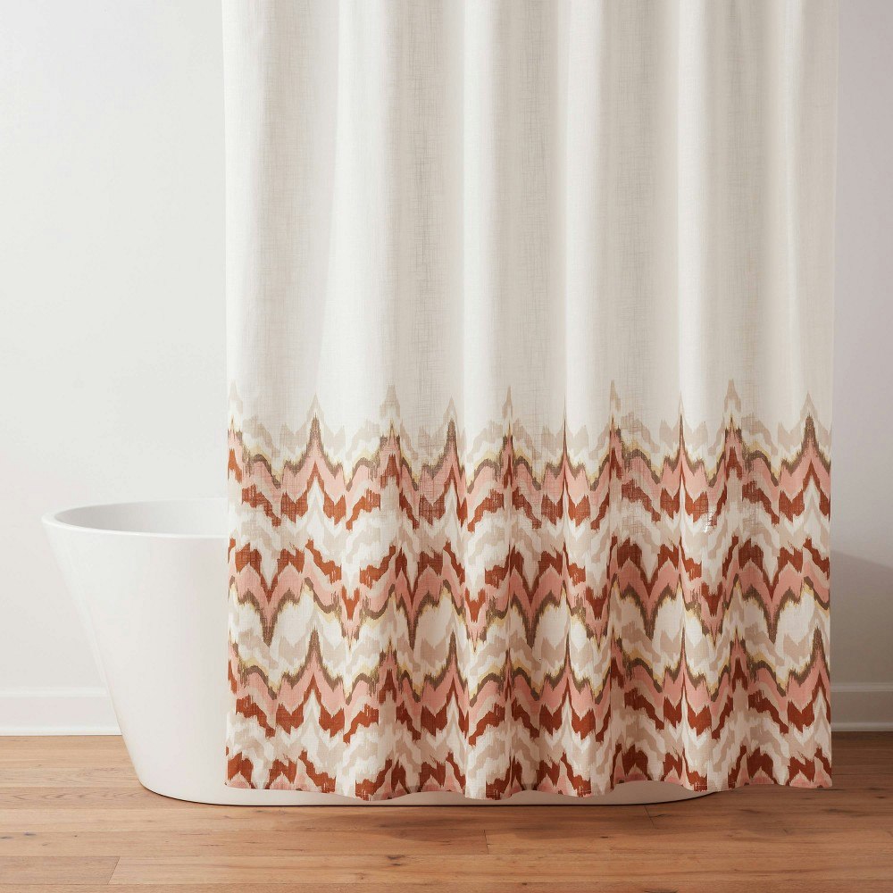 Threshold Coastal Abstract Shower Curtain 13-Piece Set: $17.50 Threshold Coastal Abstract Shower Curtain 13-Piece Set: $17.50