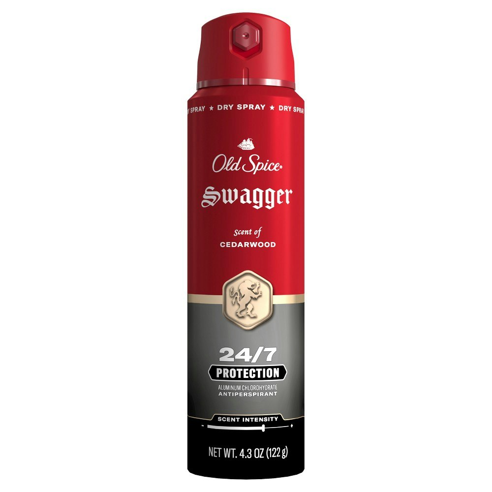 Old Spice Red Collection Swagger 4.3oz Antiperspirant Spray: $6.99 Old Spice Red Collection Swagger 4.3oz Antiperspirant Spray: $6.99