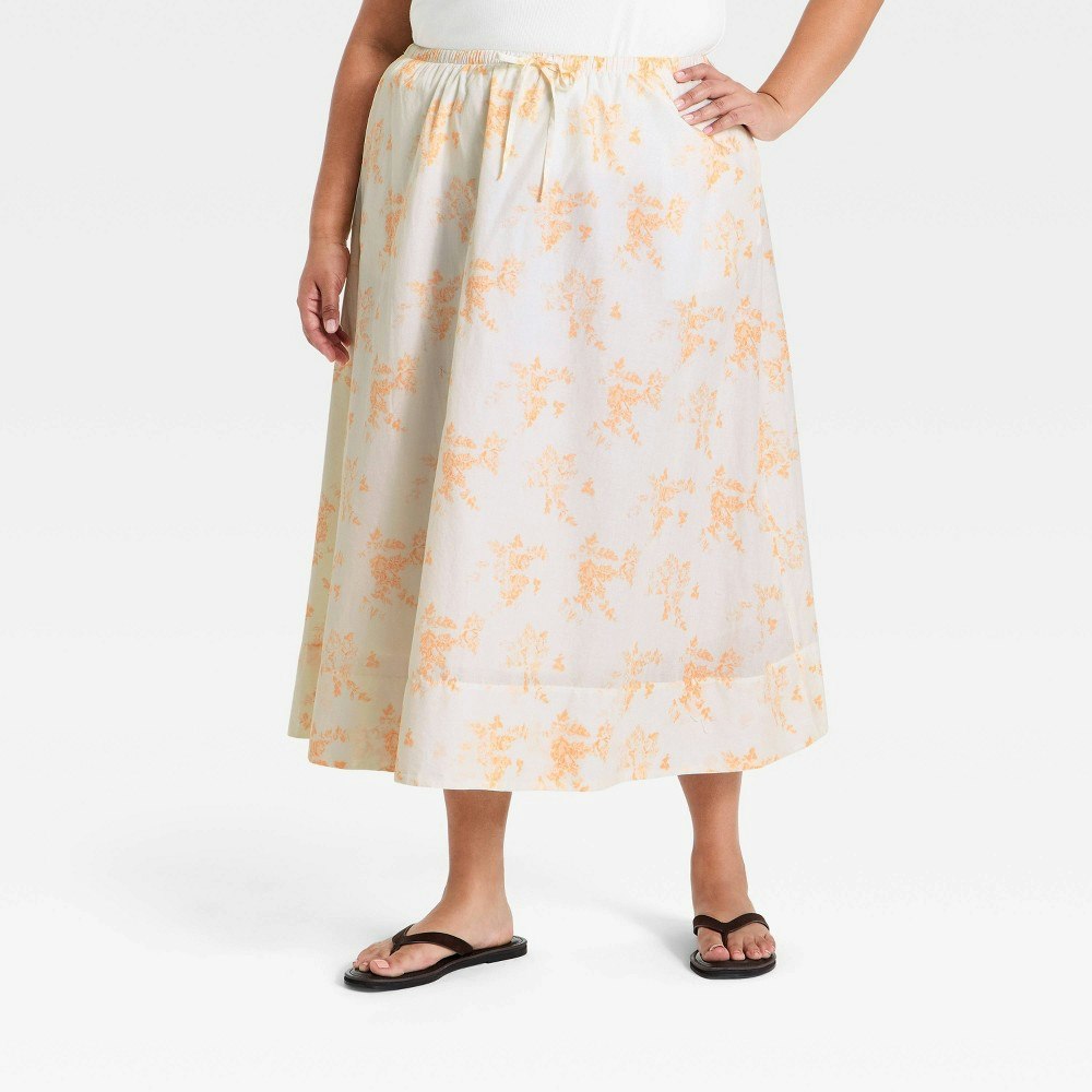 Universal Thread Women's Midi A-Line Skirt: $16.50