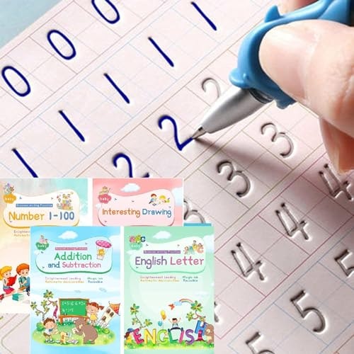 Magic Ink Reusable Handwriting Practice Workbooks for Kids: $14.44 Magic Ink Reusable Handwriting Practice Workbooks for Kids: $14.44