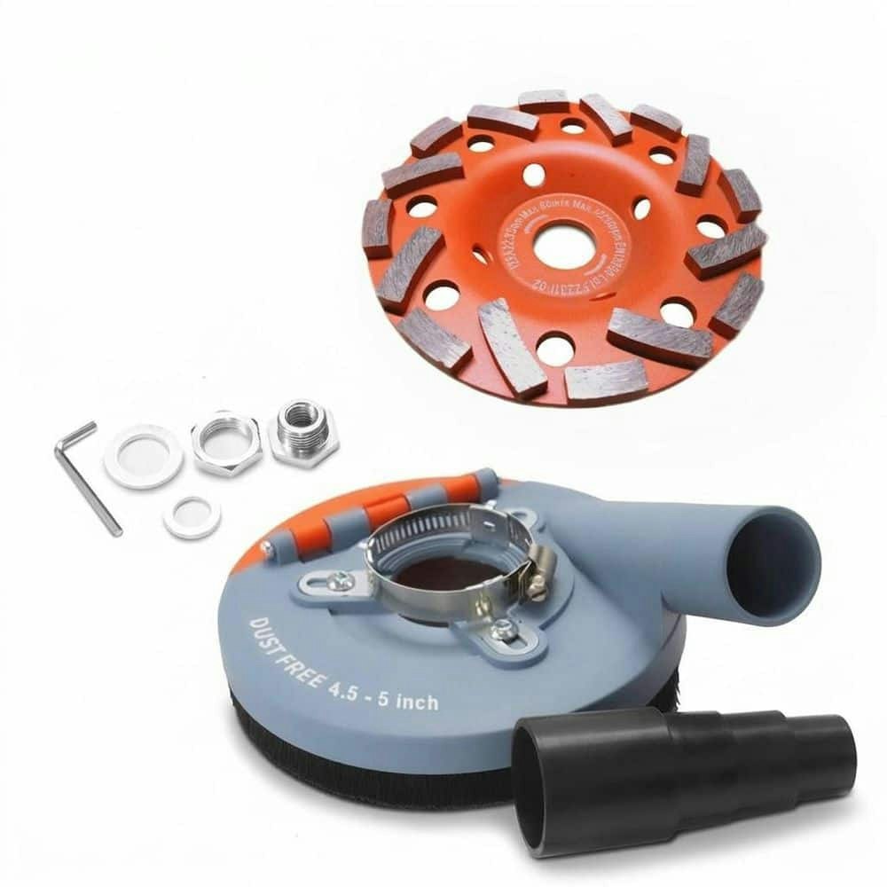 4.5-5-Inch Angle Grinder Dust Shroud and Grinding Cup Wheel Kit: $82.84 4.5-5-Inch Angle Grinder Dust Shroud and Grinding Cup Wheel Kit: $82.84