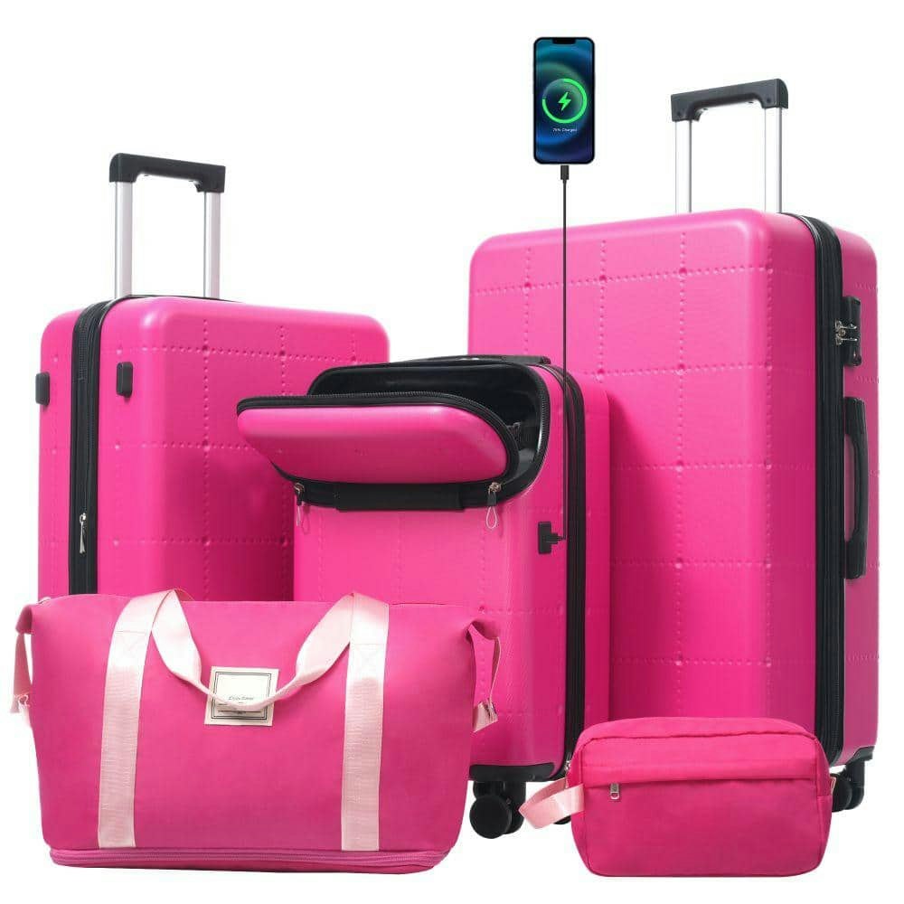 5-Piece Hardside Luggage Set: $353.15 5-Piece Hardside Luggage Set: $353.15