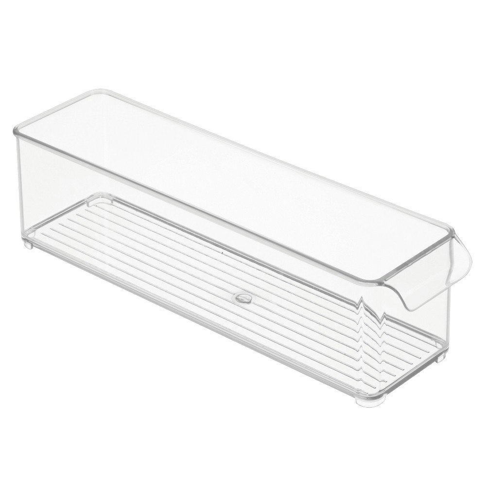 iDesign 14.5\" x 4\" x 4\" Kitchen Binz Plastic Stackable Organizer: $15.69