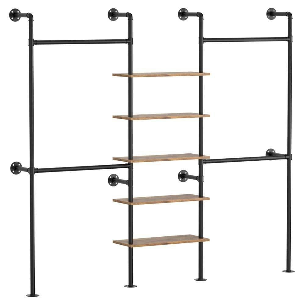 6.42-Foot Industrial 5-Tier Pipe Clothing Rack: $139.99 6.42-Foot Industrial 5-Tier Pipe Clothing Rack: $139.99