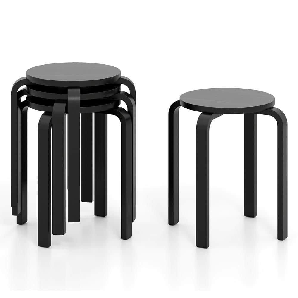 18-Inch Stackable Bentwood Dining Chairs 4-Pack: $81.99 18-Inch Stackable Bentwood Dining Chairs 4-Pack: $81.99