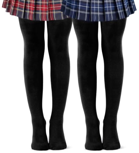 Hongteya Girls Cotton Knit Tights 2-Pack: $12.74 Hongteya Girls Cotton Knit Tights 2-Pack: $12.74