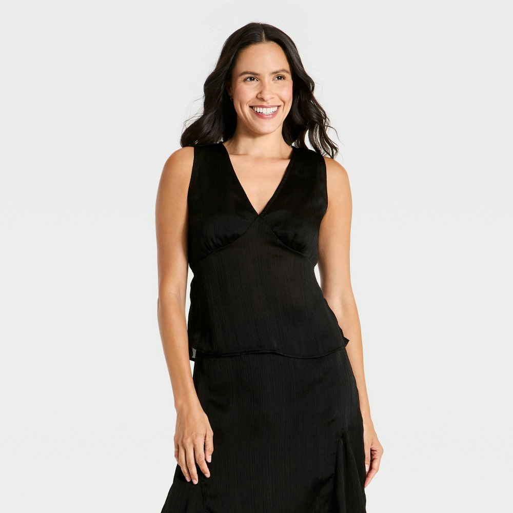 A New Day Women's Textured V-Neck Tank Top: $17.50 A New Day Women's Textured V-Neck Tank Top: $17.50