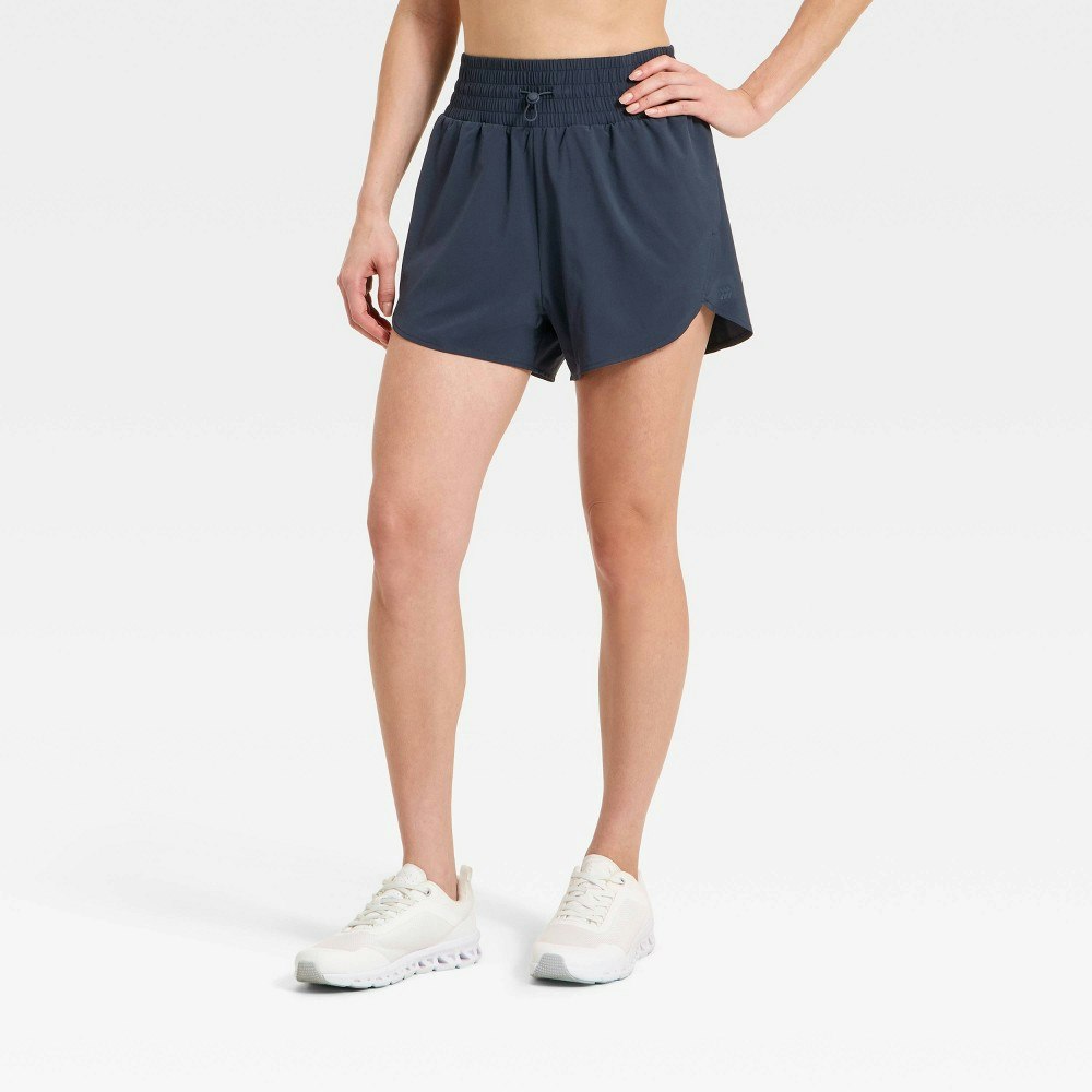 All In Motion Women's Active High-Rise 3-Inch Woven Shorts: $18.75 All In Motion Women's Active High-Rise 3-Inch Woven Shorts: $18.75