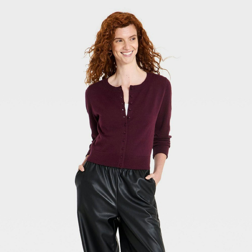 A New Day Women's Button-Up Sweater Cardigan: $17.50 A New Day Women's Button-Up Sweater Cardigan: $17.50