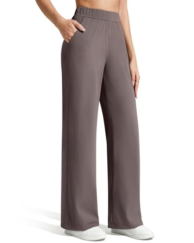 G4Free Women's Wide Leg Stretch Casual Pants with Pockets: $35.99 G4Free Women's Wide Leg Stretch Casual Pants with Pockets: $35.99