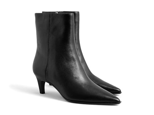 Coutgo Women's Kitten Heel Pointed Toe Ankle Boots: $39.98 Coutgo Women's Kitten Heel Pointed Toe Ankle Boots: $39.98