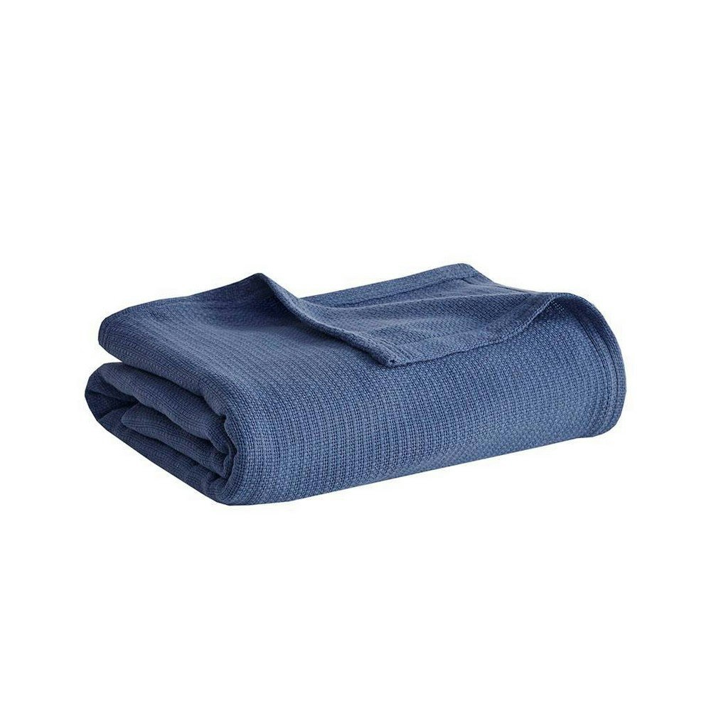 Madison Park Twin Freshspun Cotton Basketweave Blanket: $22.99 Madison Park Twin Freshspun Cotton Basketweave Blanket: $22.99