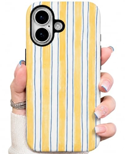 Ekelyvia iPhone 16 Retro Square Shockproof Case: $8.49