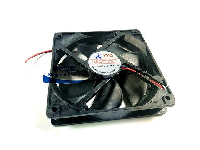 Silent 120mm 36V DC Computer Case Cooling Fan: $45.31