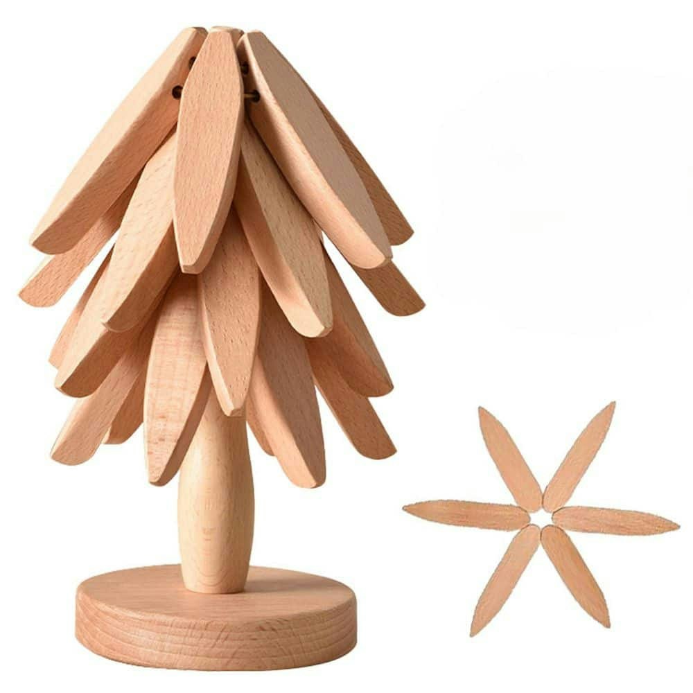 Natural Collection Beech Foldable Wooden Trivet Set: $101.11 Natural Collection Beech Foldable Wooden Trivet Set: $101.11
