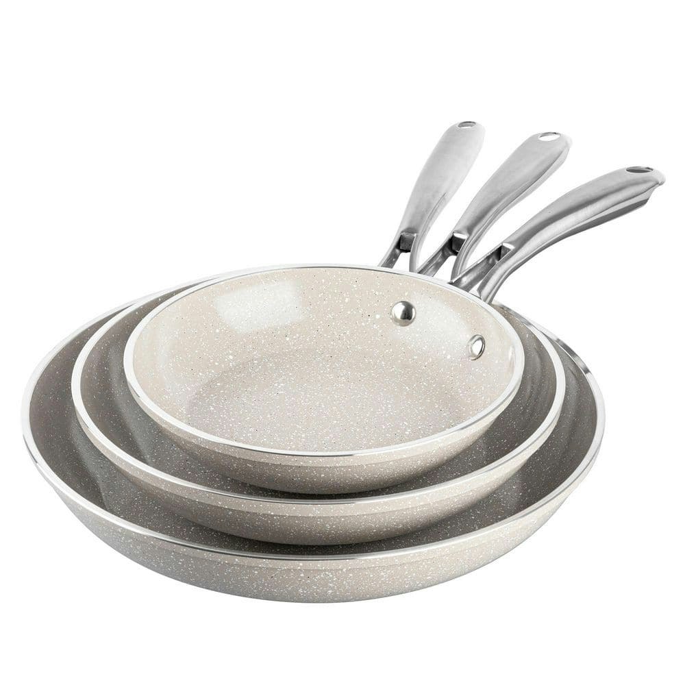 Ceraluxe Aluminum Ceramic Nonstick Frying Pan 3-Pack: $79.99 Ceraluxe Aluminum Ceramic Nonstick Frying Pan 3-Pack: $79.99