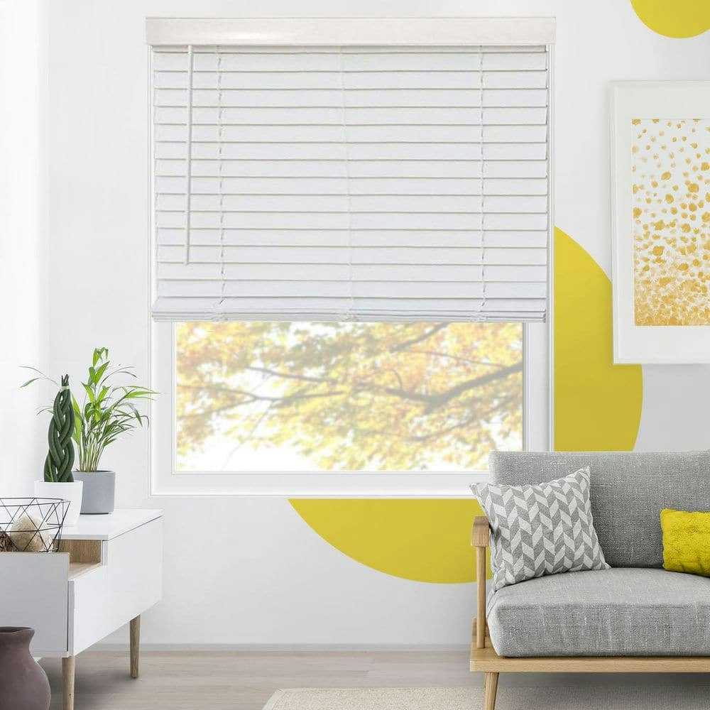 Brighton 45.25" x 36" Cordless Room Darkening Faux Wood Blinds: $72.97 Brighton 45.25" x 36" Cordless Room Darkening Faux Wood Blinds: $72.97