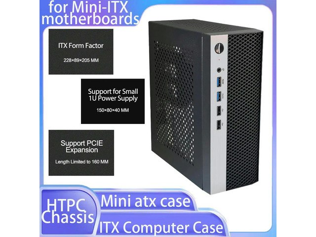 Mini ITX HTPC Computer Case: $43.78 Mini ITX HTPC Computer Case: $43.78