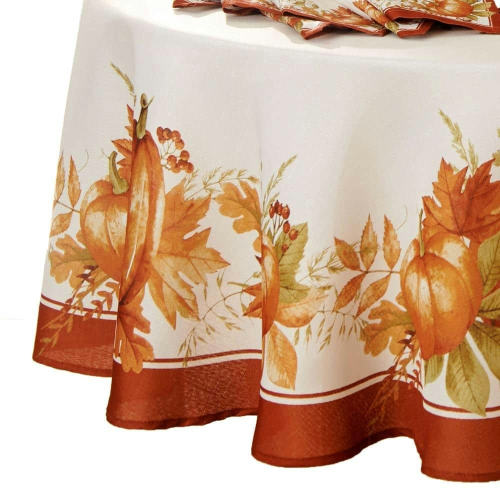 Autumn Pumpkin Grove 70-Inch Round Tablecloth: $34.99 Autumn Pumpkin Grove 70-Inch Round Tablecloth: $34.99