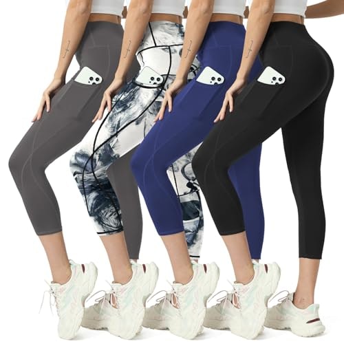 MaaGcc High Waisted Capri Yoga Leggings with Pockets: $33.99 MaaGcc High Waisted Capri Yoga Leggings with Pockets: $33.99
