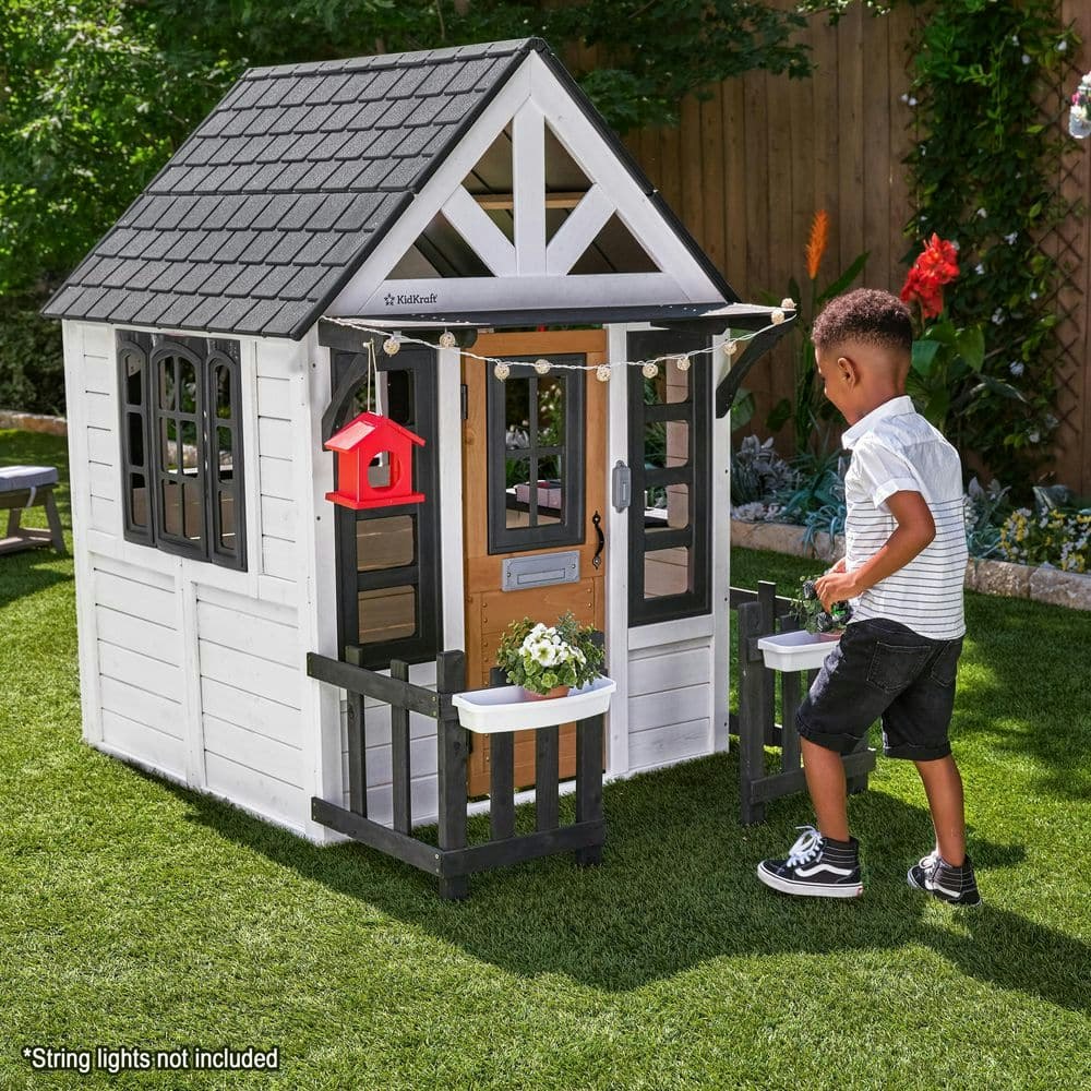 Riverscape Wooden Outdoor Playhouse: $465.51 Riverscape Wooden Outdoor Playhouse: $465.51