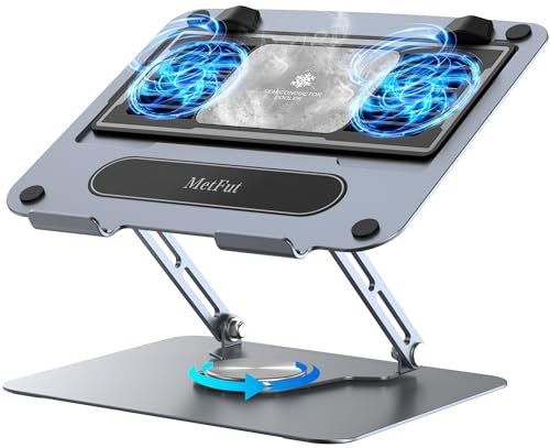 Metfut Laptop Cooling Pad with 360-Degree Rotating Base: $56.09 Metfut Laptop Cooling Pad with 360-Degree Rotating Base: $56.09