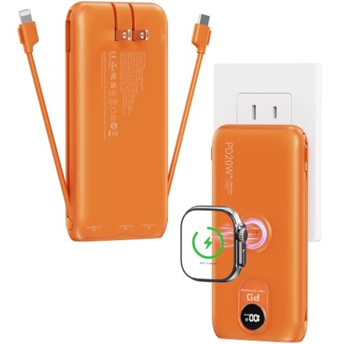 Xegner 10,000mAh 20W Portable Charger with Wall Plug and Cables: $28.99 Xegner 10,000mAh 20W Portable Charger with Wall Plug and Cables: $28.99