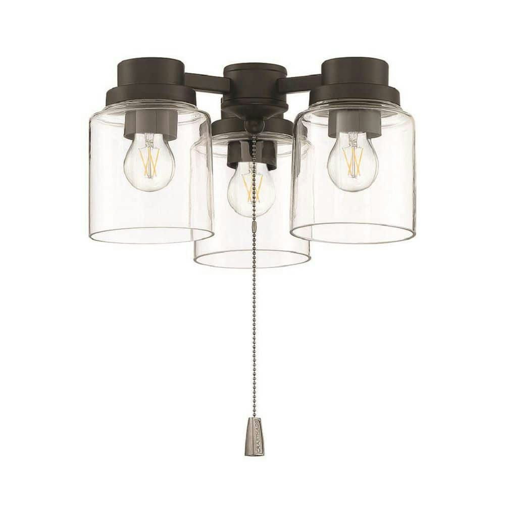 Unity 3-Light Indoor LED Ceiling Fan Light Kit: $113.60 Unity 3-Light Indoor LED Ceiling Fan Light Kit: $113.60