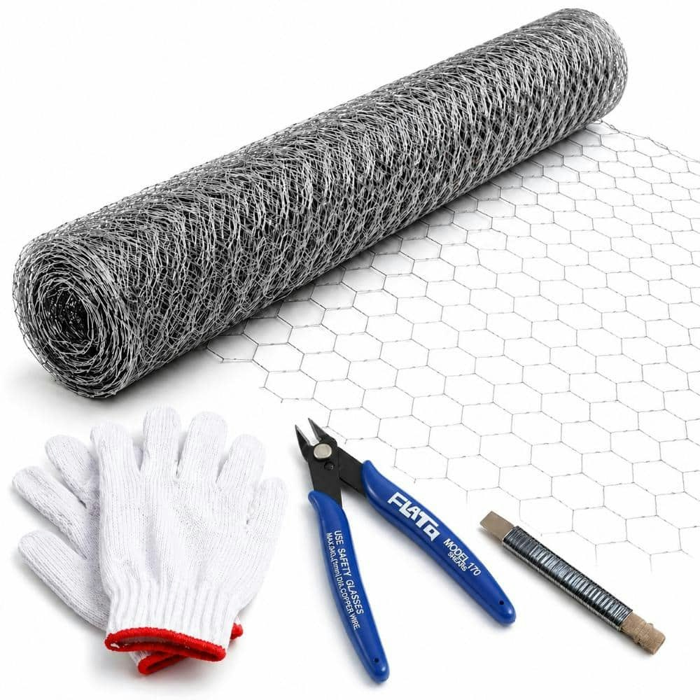 Galvanized Metal Hexagonal Garden Mesh: $68.02 Galvanized Metal Hexagonal Garden Mesh: $68.02