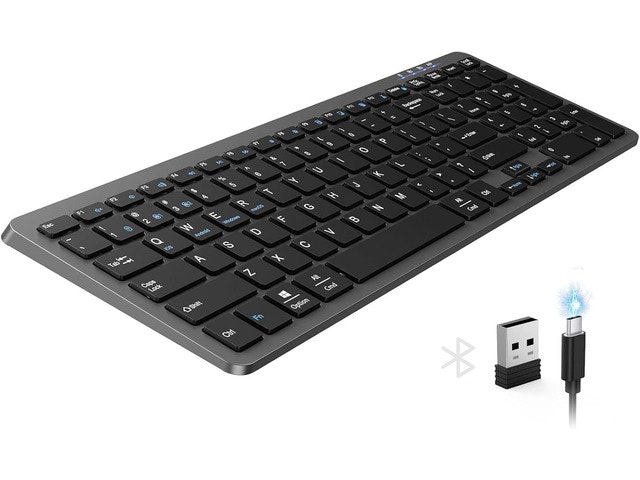 TeckNet Rechargeable Bluetooth Wireless Keyboard: $56.53 TeckNet Rechargeable Bluetooth Wireless Keyboard: $56.53